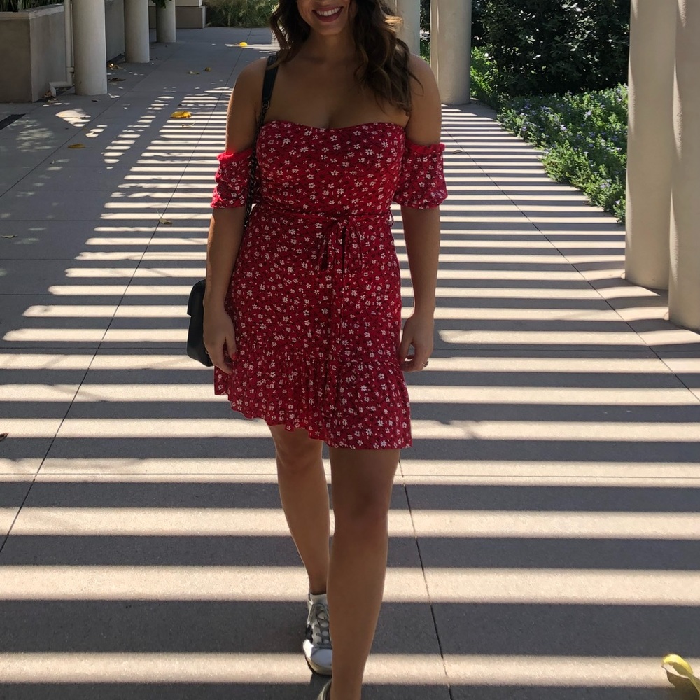 PrettyLittleThing Red Dress